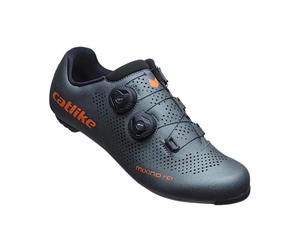 CATLIKE 7200100040 - Chaussures de Cyclisme Route MIXINO RC1 pour Hommes et Femmes Taille 47 avec Semelle en Carbone, très rigides et légères et Fermeture à Double Cadran en Couleur Gris
