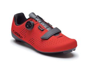 Catlike 7200500026 - Chaussures de Cyclisme Route KOMPACTO R Taille 37 Performance, Confort et Style pour Chaque Kilomètre, Rouge