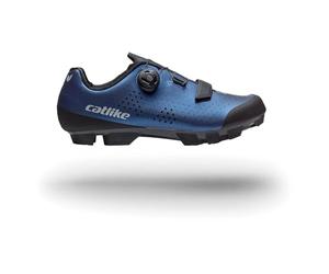 CATLIKE 7200600036 - Chaussures de Cyclisme Montagne MTB KOMPACTO X1 Taille 47 Performance Maximale, Ajustement Précis et Confort sur Chaque Parcours, Bleu