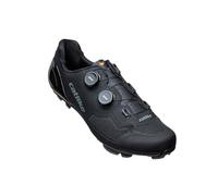 CATLIKE 7200700005 - Chaussures de Cyclisme MTB MIXINO XC1 pour Hommes et Femmes Taille 43 avec Semelle en Carbone, très rigides et légères et Fermeture à Double Cadran en Couleur Noir