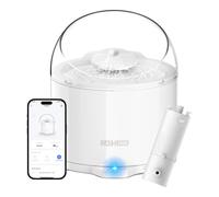 CATLINK Distributeur de nourriture intelligent pour animaux Pure 2 W02, capacité 2,6 L, suivi de santé, fonctionnement ultra-silencieux, pompe à eau sans fil