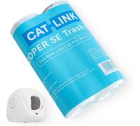 CATLINK Lot de 2 rouleauc de sacs à déchets pour bac à litière Baymax