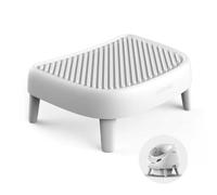 CATLINK Marche Open-X, 20 cm, Chats âgés/Chatons, Antidérapant Grille Anti-débordement, Réduit litière au Sol, Facile Nettoyer, Blanc