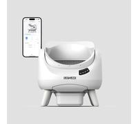 CATLINK Open-X - Litière ouverte auto-nettoyante - Blanc