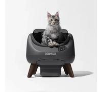 CATLINK Open-X - Litière ouverte auto-nettoyante - Gris