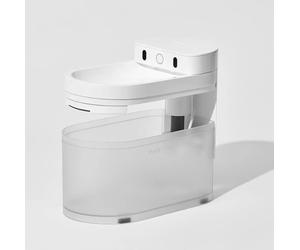 Catlink Pure 3 - Fontaine à eau pour animaux, blanche, 4 modes de fonctionnement, batterie 5000 mAh, autonomie ultra-longue, double système de filtration