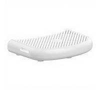CATLINK Tapis de litière intelligent pour chat, Blanc - Capture la litière sur les griffes, Range le sac à litière, la pelle et autres accessoires, 543 mm (L) x 402 mm (l) x 106 mm (H)