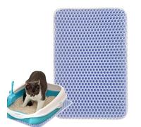 catlitterMat | Double-layer catlitterFilter Pad Rug,Scatter Control Indoor catlitterCollection Mat For Home Yard Living Room Garage