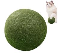 Catnip Ball Toy - Grand Jouet De Chat De 10 Cm | Boule De Menthe De Chat Naturel | Soulagement De L'ennui Interactif - Bal Phonolite Réducteur Du Stress Pour Les Chats Intérieurs, Stimulation De La Sa