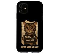 Catnip Made Me Do It Funny For Cat Lover Men Women Coque pour iPhone 11