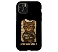 Catnip Made Me Do It Funny For Cat Lover Men Women Coque pour iPhone 11 Pro
