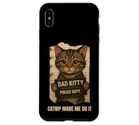 Catnip Made Me Do It Funny For Cat Lover Men Women Coque pour iPhone XS Max