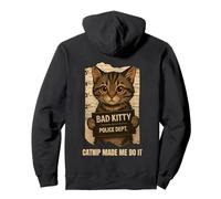 Catnip Made Me Do It Funny For Cat Lover Men Women Sweat à Capuche