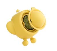 Catnip Roller Ball Wall Boule à mâcher pour chat - Jouet énergétique interactif pour chat - Jouet énergétique pour chat - Pour le mur de la maison, les dents saines des animaux de compagnie