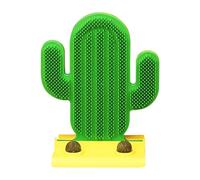 Catnip Scratch Pad - Accessoire de ponçage pour Griffes - en Forme de Cactus - Jouet interactif - pour Animaux de Compagnie de Petite et Moyenne Taille