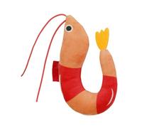 Catnip Toys Cats Plush - Cat Toy Realistic Shrimp, Shape Doll, Bored, Animals Companion Study Room Living | Cats Plush Cat Toy With Realistic Shape Doll, Bored Animals Companion Study Roo