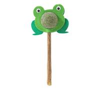 Catnip Toys For Cats, Cartoon Frog Catnip Toys, Teeth Cleaning Cat Stick Toy, Interactive Cat Toys, Oral Care Cat Toys, Cat Chew Toy, Cat Sticks For Teeth Cleaning, Pet Supplies For Aggressive Chewers