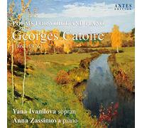 Catoire, G. - Poems for Voice & Piano