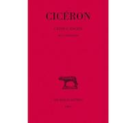 Caton l'Ancien. De la vieillesse - Cicéron - Belles Lettres - broché - Essai