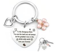 CATOR 1 Pcs Cadeau Fete Des Meres, Cadeau Maman, Cadeau Anniversaire Maman, Cadeau pour Maman, Porte Clef Maman, Cadeaux Maman, Idee Cadeau Maman, Cadeau Mere
