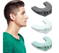 CATOR 3 Pièces Machoire Musculation, Muscler Machoire Balles, Silicone Gomme Machoire Musculation, Jaw Trainer Hommes Femmes, Solid Gum, Jawline Exercice Machoire pour Double Menton Beauté du Visage