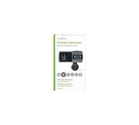 CATR101BK - Mains-libre Bluetooth / transmetteur FM / chargeur pour téléphone portable, tablette - gris, noir