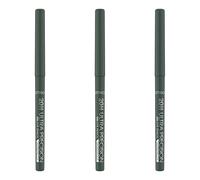 Catrice 20H Crayon Gel pour les Yeux Ultra Précision Waterproof, kajal, n° 040 Vert Chaud, longue tenue, résultats instantanés, mat, sans nanoparticules, lot de 3 (3 x 0,08 g)