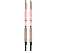 Catrice All In One Brow Perfector N° 010 Crayon à sourcils Marron Longue durée couvrant, définissant, naturel, végétalien, sans particules de microplastique, sans nanoparticules, sans parfum, 2 paquet