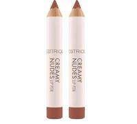 Catrice Cosmetics Creamy Nudes Lip Pen crayon lèvres, avec vitamines, protecteur, avec huiles, mat (1.2g) (Lot de 2)