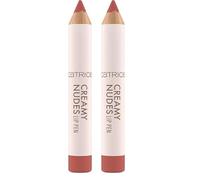 Catrice Cosmetics Creamy Nudes Lip Pen crayon lèvres, avec vitamines, protecteur, avec huiles, mat (1.2g) (Lot de 2)