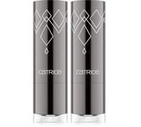 Catrice Cosmetics Dark Ruby Glow Lip Balm baume à lèvres, humidifiant - hydratant, protecteur, s'adapte à la couleur, intense en couleurs (3.5g) (Lot de 2)