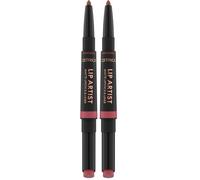 Catrice Cosmetics Lip Artist Matte Lipstick et Liner Rouge et Crayon à Lèvres, Hautement Pigmenté, Intense en Couleurs, Mat (1.74 g) (Lot de 2)