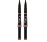 Catrice Cosmetics Lip Artist Matte Lipstick et Liner Rouge et Crayon à Lèvres, Hautement Pigmenté, Intense en Couleurs, Mat (1.74 g) (Lot de 2)