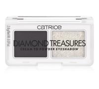 Catrice Diamond Treasures duo de fards à paupières teinte 030 Smokey Diamond 2.8 g