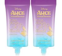 Catrice Disney Alice in Wonderland Aqua Splash Grip Primer, humidifiant/hydratant, longue durée, rafraîchissant, sensation de rosée, translucide (30ml) (Lot de 2)