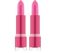 Catrice Glitter Glam Glow Baume à lèvres n° 010 Rose hydratant nourrissant Ajustement de la couleur Végétalien sans parabène Sans particules de microplastique Sans nanoparticules 2 paquet (3,2 g)