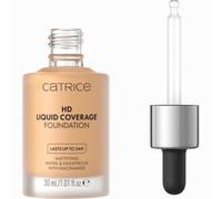 Catrice Cosmetics HD Liquid Coverage Foundation fond de teint, longue durée, matifiant, contrôle du sébum - contrôle de la brillance, mat (30ml)
