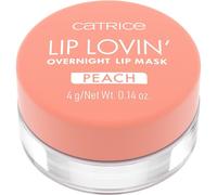 Catrice Lip Lovin' masque hydratant pour les lèvres pour la nuit teinte 030 Feelin' Peachy 4 g