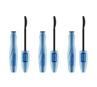 Catrice Glam & Doll False Lashes Lot de 3 mascaras imperméables N°010 Noir Longue durée Volume végétalien Imperméable Sans particules de microplastiques Sans nanoparticules (3 x 10 ml)