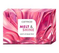 Catrice Melt & Shine Juicy Lip Balm Trio trio de baumes à lèvres, brillant, sensation de rosée (3.9g)
