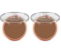 Catrice Melted Sun Cream Bronzer N°030 Brown - Résultat immédiat - Naturel, mat, végétalien, sans huile, sans parfum, sans alcool - 9 g (Lot de 2)