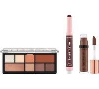 Catrice Coffret multi-produit sans nanoparticules, Mocca Daze, 3 pièces, nuances brunes