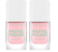 Catrice Pastel Please Vernis à ongles n° 010, rose, durable, hautement pigmenté, scintillant, couleur intense, sans acétone, végétalien, sans particules de microplastique, sans parfum, 10,5 ml