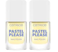 Catrice Pastel Please Vernis à ongles n° 030, jaune, durable, hautement pigmenté, scintillant, couleur intense, sans acétone, végétalien, sans particules de microplastique, sans parfum, 10,5 ml