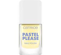 Catrice Pastel Please Vernis à ongles n° 030, jaune, durable, hautement pigmenté, scintillant, couleur intense, sans acétone, végétalien, sans particules de microplastique, sans parfum, 10,5 ml