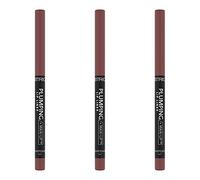 Catrice Plumping Lip Liner, crayon à lèvres, crayon contour des lèvres, résistant au masque, avec taille-crayon, n° 040 Starring Role, nude,vegan, waterproof, lot de 3 (3 x 0,35 g)