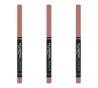 Catrice Plumping Lip Liner, crayon à lèvres, crayon contour des lèvres, résistant au masque, n° 010 Understated Chic, nude, matifiant, mat, vegan, waterproof, lot de 3 (3 x 0,35 g)