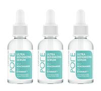 Catrice Pore Lot de 3 sérums minimisants pour le visage, transparents, matifiants, nourrissants, translucides, pour peaux sèches, végétaliens, sans huile, sans parfum, sans alcool, 3 x 30 ml