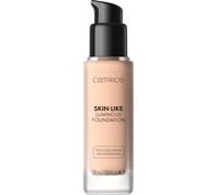 Catrice Skin Like Luminous Foundation fond de teint, humidifiant, hydratant, longue durée, protecteur, naturel, luminescent (30ml)