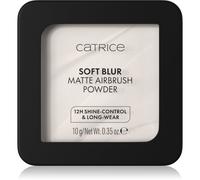 Catrice - Poudre Matifiante Soft Blur Matte Airbrush - 001N Transparent